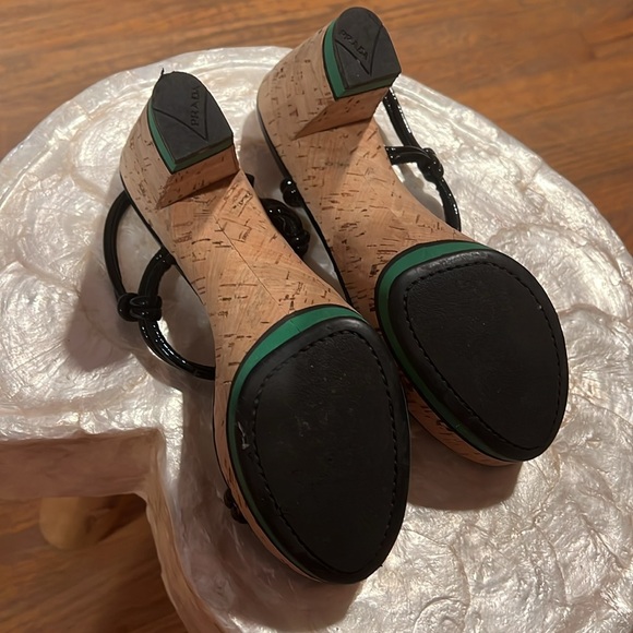 Prada platform cork sandals - Picture 5 of 11